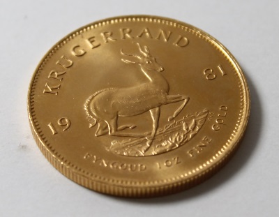 Krügerrand Gold Münze  Unze Feingold Kruegerrand Krugerrand